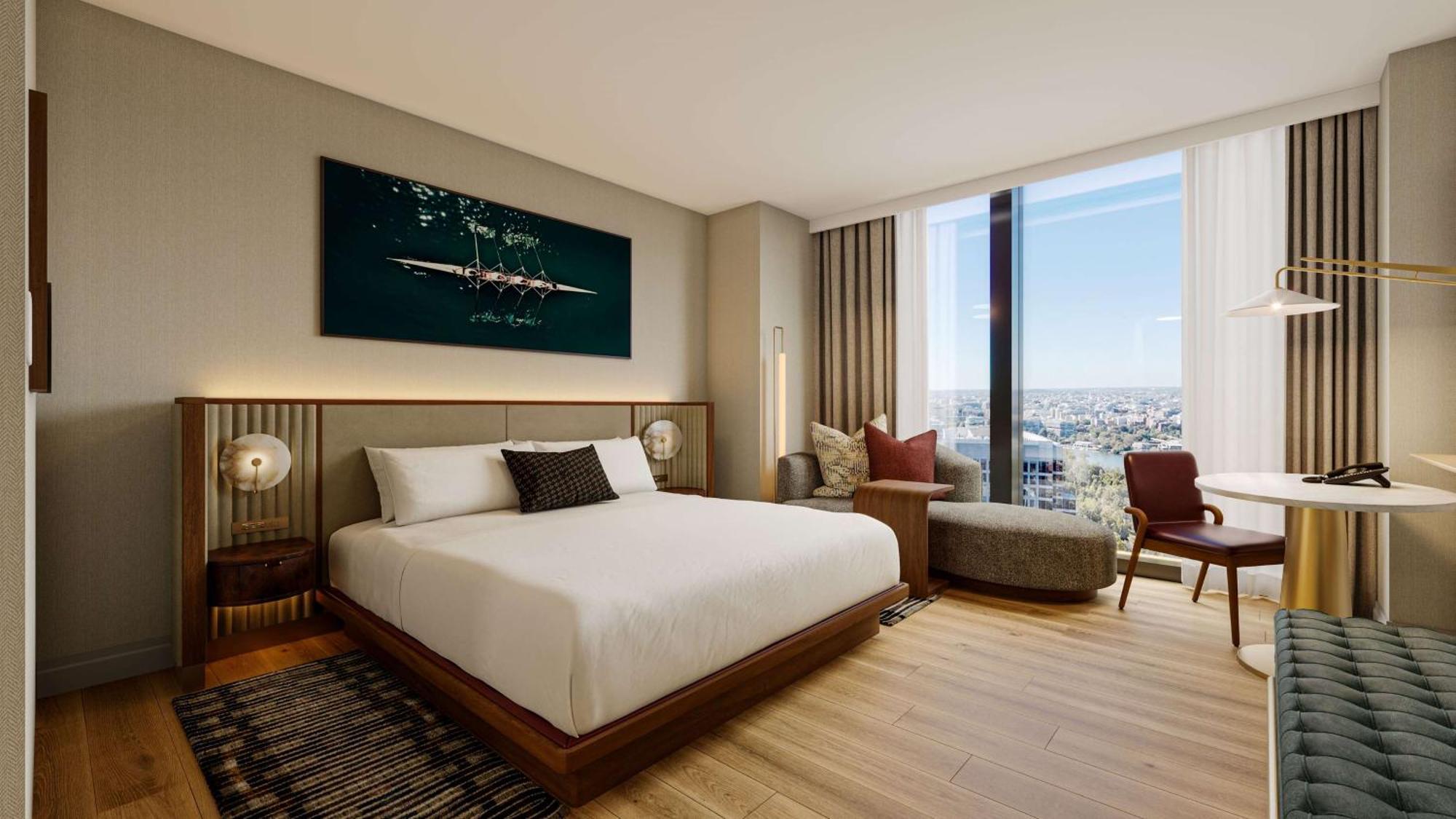 Hilton Arlington Rosslyn The Key Hotel Exterior foto