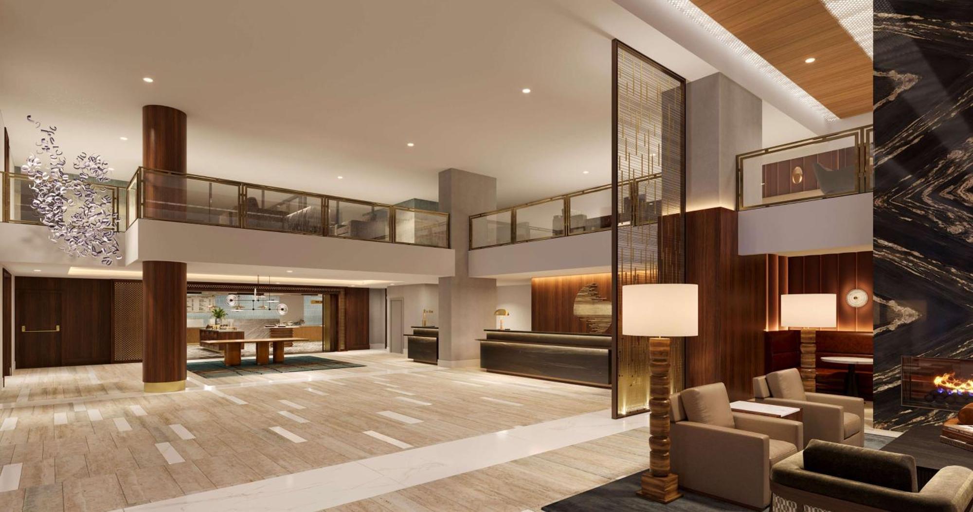 Hilton Arlington Rosslyn The Key Hotel Exterior foto